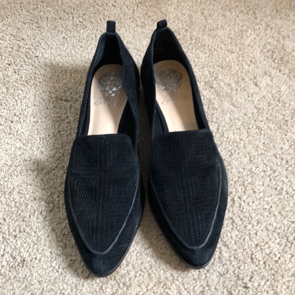 Vince Camuto suede loafers